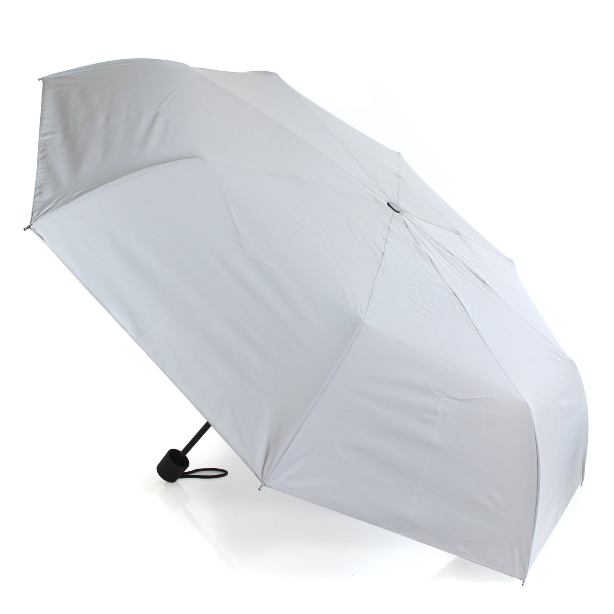Suck UK | Reflective Compact Umbrella | Reflects Even The Tiniest Amount of Light | Stay Dry & Safe When Visibility is Poor | High Visibility Umbrella | Lightweight Windproof
