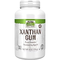NOW Foods, Xanthan Gum Pure Powder, Kosher and Gluten-Free Natural Thickener, 6-Ounce
