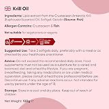 WeightWorld Antarctic Krill Oil Capsules 1200mg 180 Softgels 3 Months view 7