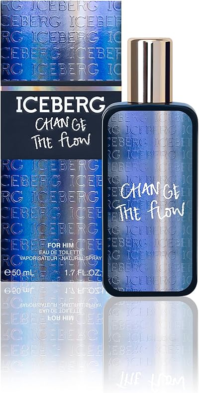 Iceberg Change The Flow Eau de Toilette EDT Fragrance Perfume Spray 50ml