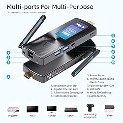 MeLE PCG02 Fanless Mini PC Stick Celeron J4125 8GB