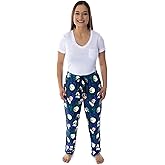 Golden Girls Men's 4 Character Moon Allover Print Sleep Lounge Pajama Pants Loungewear Sleepwear