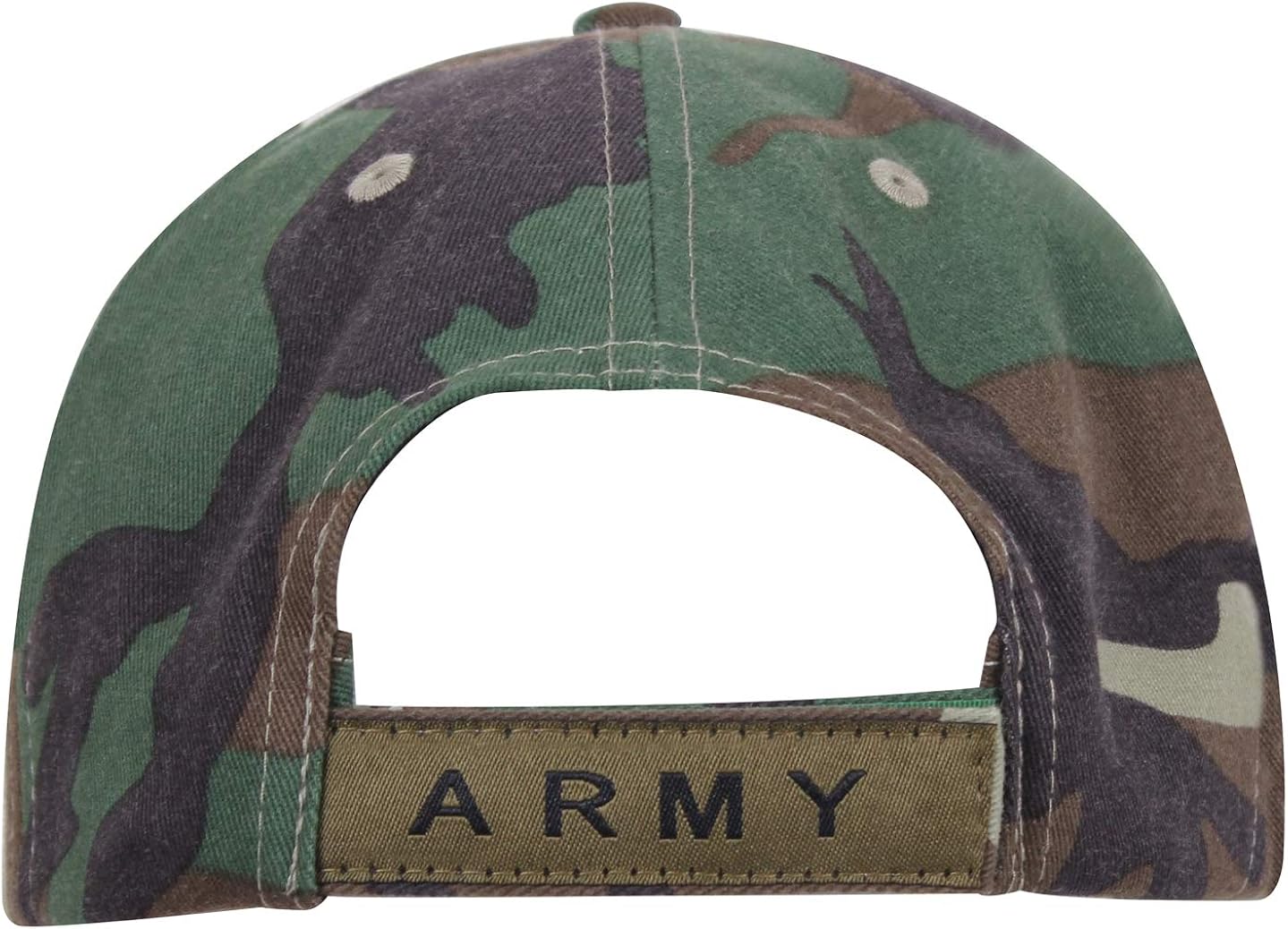 Rothco Deluxe Army Embroidered Low Profile Insignia Cap, Olive Drab: Clothing