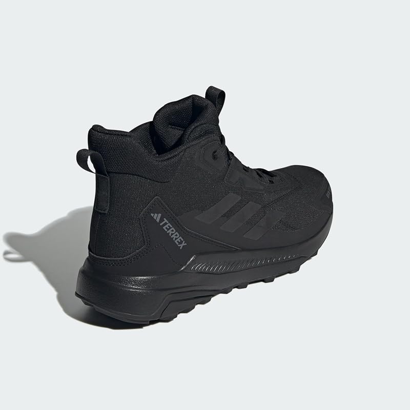 Homme Terrex Anylander Mid Rain.Rdy Hiking Shoes, Core Black/Core Black/Grey Four, 42 EU — photo 8 sur 8