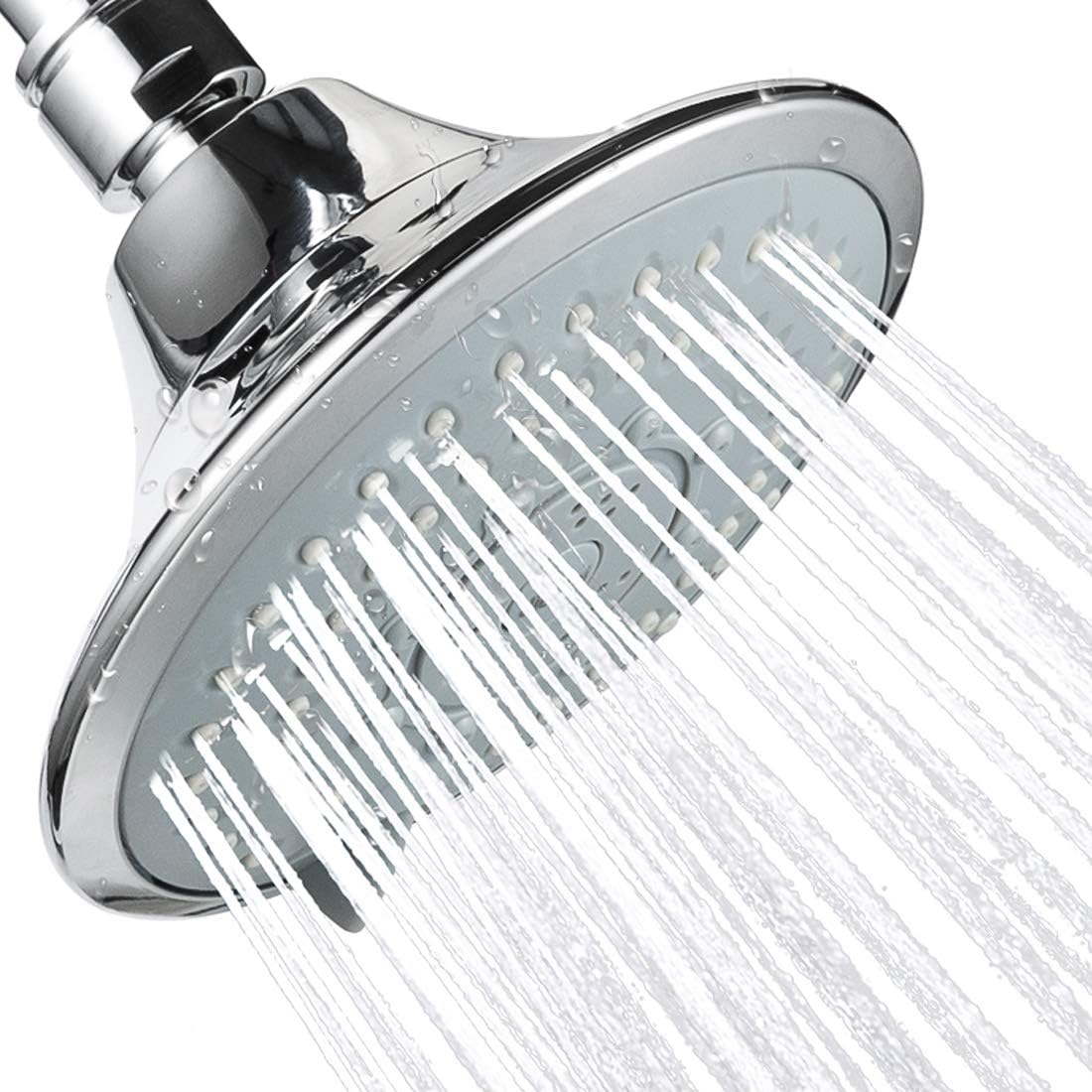 JiePai Luxury Bathroom Shower Head 5 InchMassage Shower Head with Mist