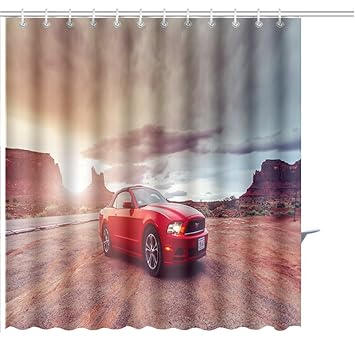 Amazon Com Muatoo Shower Curtain Monument Valley Utah Usa June