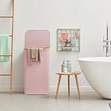 Lifewit 100L Laundry Basket with Lid Pink Bamboo Handles Removable Inner Bag view 8