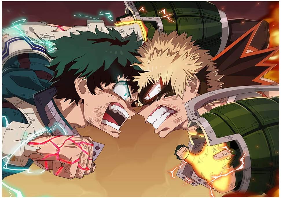 zhongjiany My Hero Academia Poster Main Characters, Size 24x36(Style07)