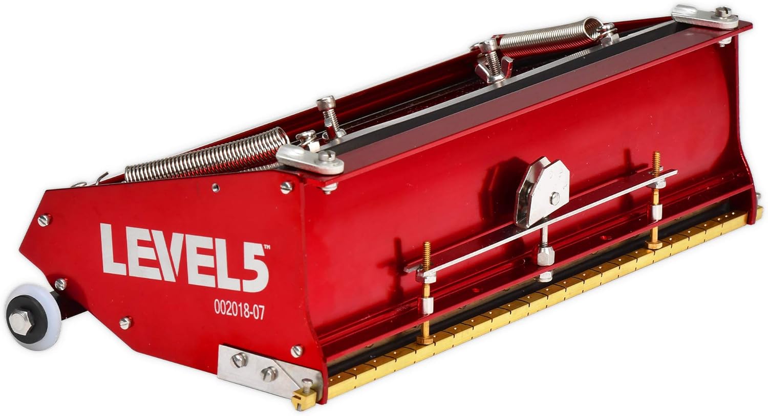 12-Inch Flat Box - LEVEL5 | Pro-Grade | Easy Clean | Drywall Sheetrock Gyprock Wallboard Finishing | 4-766