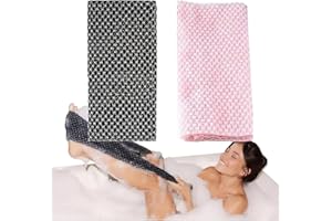 2 PCS Vantyx Serviette Exfoliating Shower Towel,Long Body Washcloth for Smooth Skin,Daily Cleansing Cloth Suitable for Men an