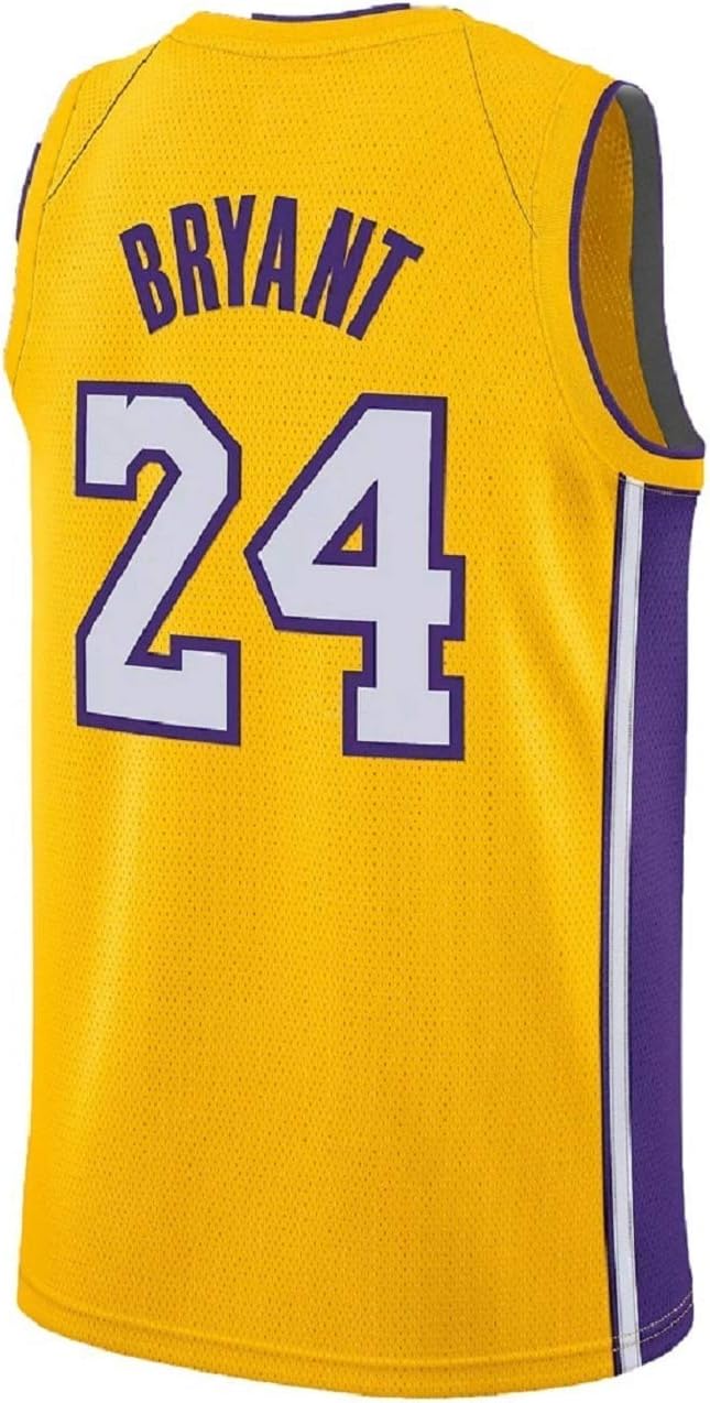 INNOVEN Mens Kobe Jersey 24 Los Angeles Bryant Jerseys Basketball