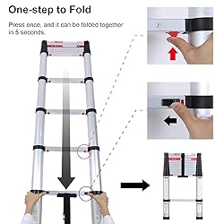 Lionladder 10.5FT ANSI Certified Type I Aluminum