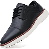 HCUBEAW Men's Dress Sneaker Shoes Casual Business Wingtip Oxford Shoes for Men