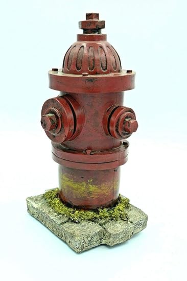 Dog Fire Hydrant Yard Garden Indoor Outdoor Resin Statue 14