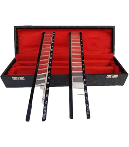 Lens Rack Optics Optical Lens Rack Optical Retinoscopy Lens Set - 32 Lenses, 2 Bars With ...