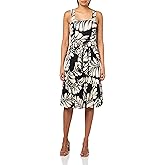 Anne Klein Womens Square Nk Classic Tiered Dress