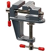 TANJIN Mini Jeweler Table Clamp Small Hobby Bench Vice Jewelers Hobby Clamps Craft Table Repair Tool Portable Work Bench Vise
