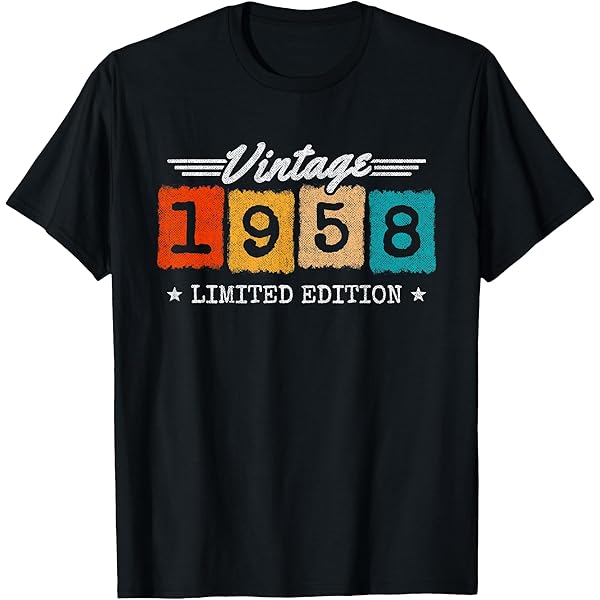 Amazon.com: Vintage 1958 - 1958 Birthday Year - 1958 Limited