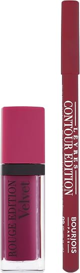 Bourjois Lip Kit Lipstick Liner 06 Plum Purples Velvet Matte 8.8g view 2