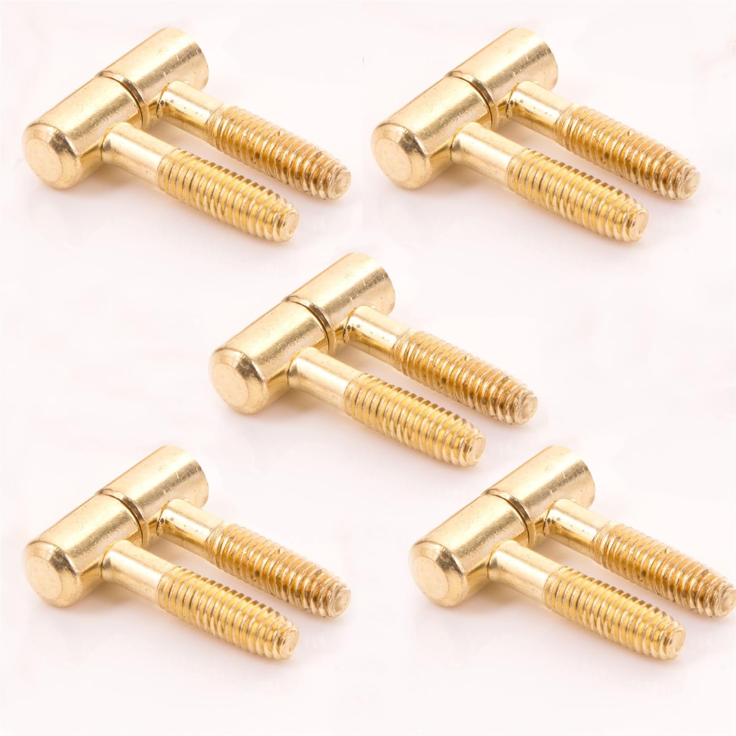 5x Pairs Of Screwless Brass Male & Female Lift Off Hinges Amazon.co.uk
