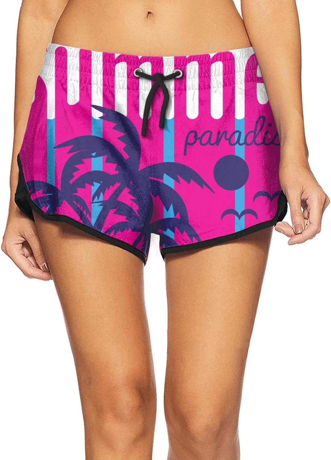 dassdd Yellow Field Sunflower Womens Gym Shorts