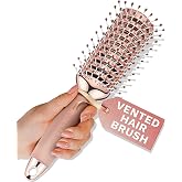Lily England Vent Hairbrush for Women, Fast Blow Drying Hair Brush, Rose