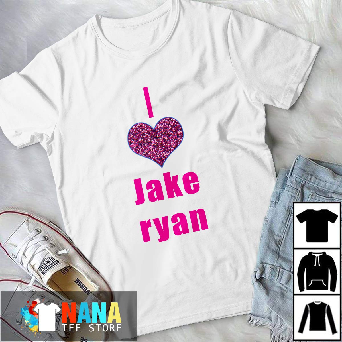i love jake ryan t shirt
