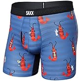 SAXX Underwear Co. Men's Droptemp Cooling Mesh Boxer Brief Fly