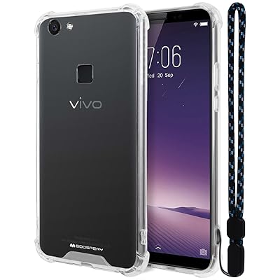 Vivo7 Mobile Cover Vivo V7 For Vivo V7 Transparent Clear Silicon
