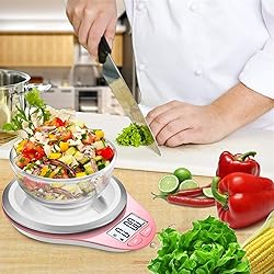 NUTRI FIT Digital Food Kitchen Scale with Stainless