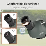 SVBONY SV28 Upgrade 20-60x80 Spotting Scope with Tripod Phone Adapter view 6