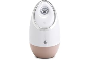 Facial Steamer SPA+ by Microderm GLO - Best Professional Nano Ionic Warm Mist, Home Face Sauna, Portable Humidifier Machine, Deep Clean & Tighten Skin, Daily Hydration for Maximum Serum Absorption