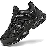 CASTOIS Steel Toe Shoes for Men Women Safety Work Sneakers Wide Composite Toe Indestructible Lightweight Comfortable Tennis Shoe ，Zapatos de seguridad Trabajo para Hombres Mujer