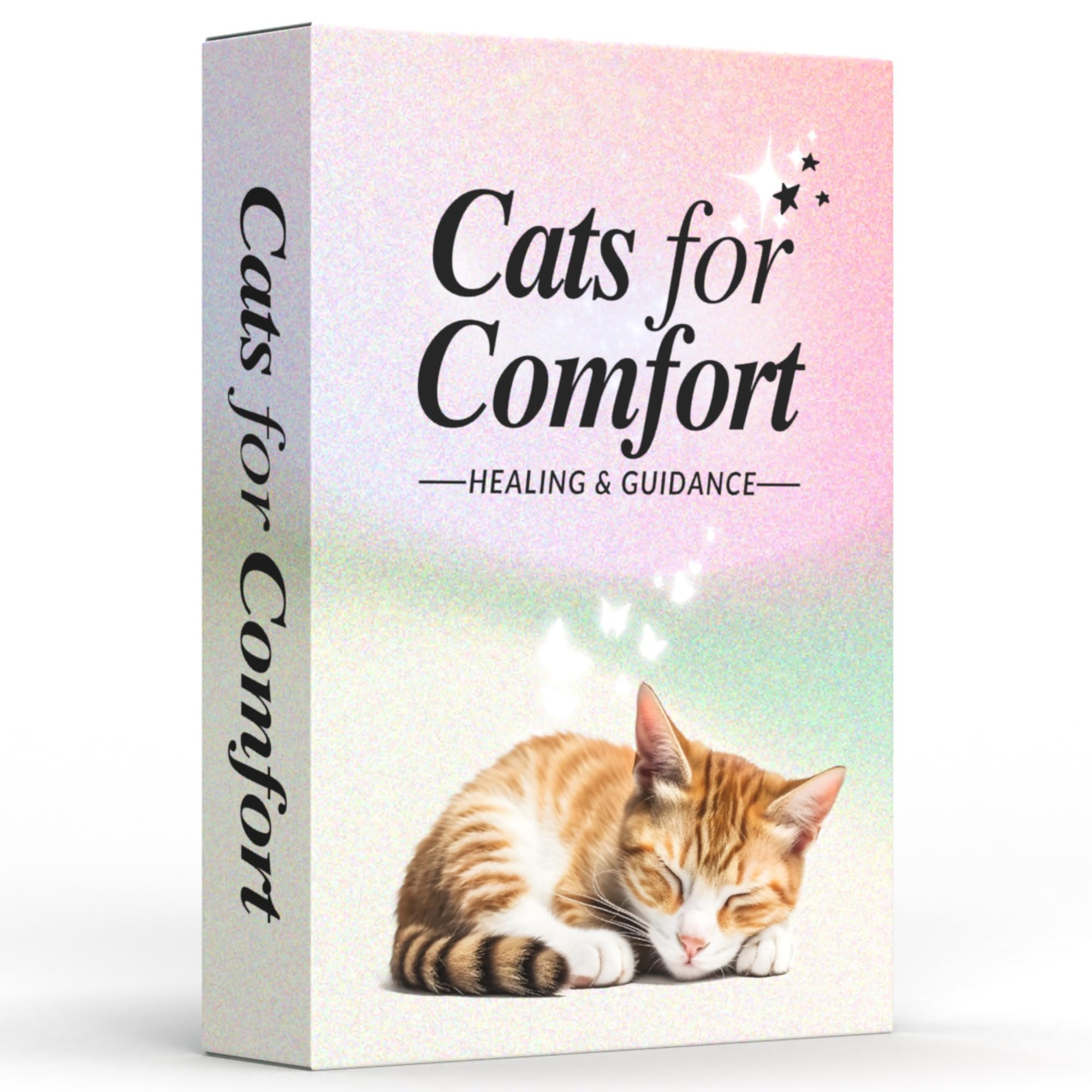 CATCHYOURDREAMS Cats for Comfort - 50 Positive Inspirational Affirmations and Activities for Cat Lovers - Uplifting Stress Relief and Mindfulness gift for Women — image 1