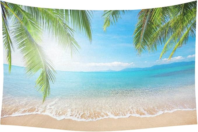 Wallpaper Art mural de decor de plage For Free