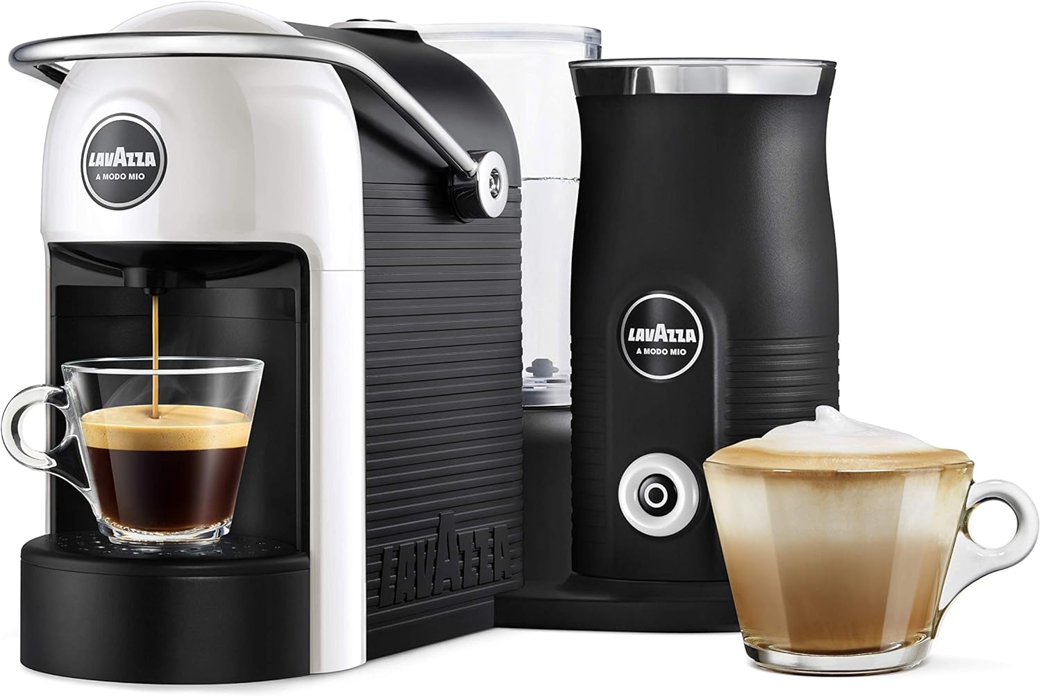 Lavazza A Modo Mio Jolie & Milk Coffee Machine, with Milk Frother