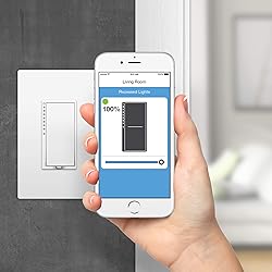 Insteon Smart Dimmer Wall Switch, 600 Watt, 2477D