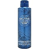 Nautica Voyage N-83 Deo Body Spray 6 fl oz (Pack of 1), Notes of Spicy Mint, Cardamom, and Musk, Men's Fragrance, Long Lasting, Everyday Fragrance