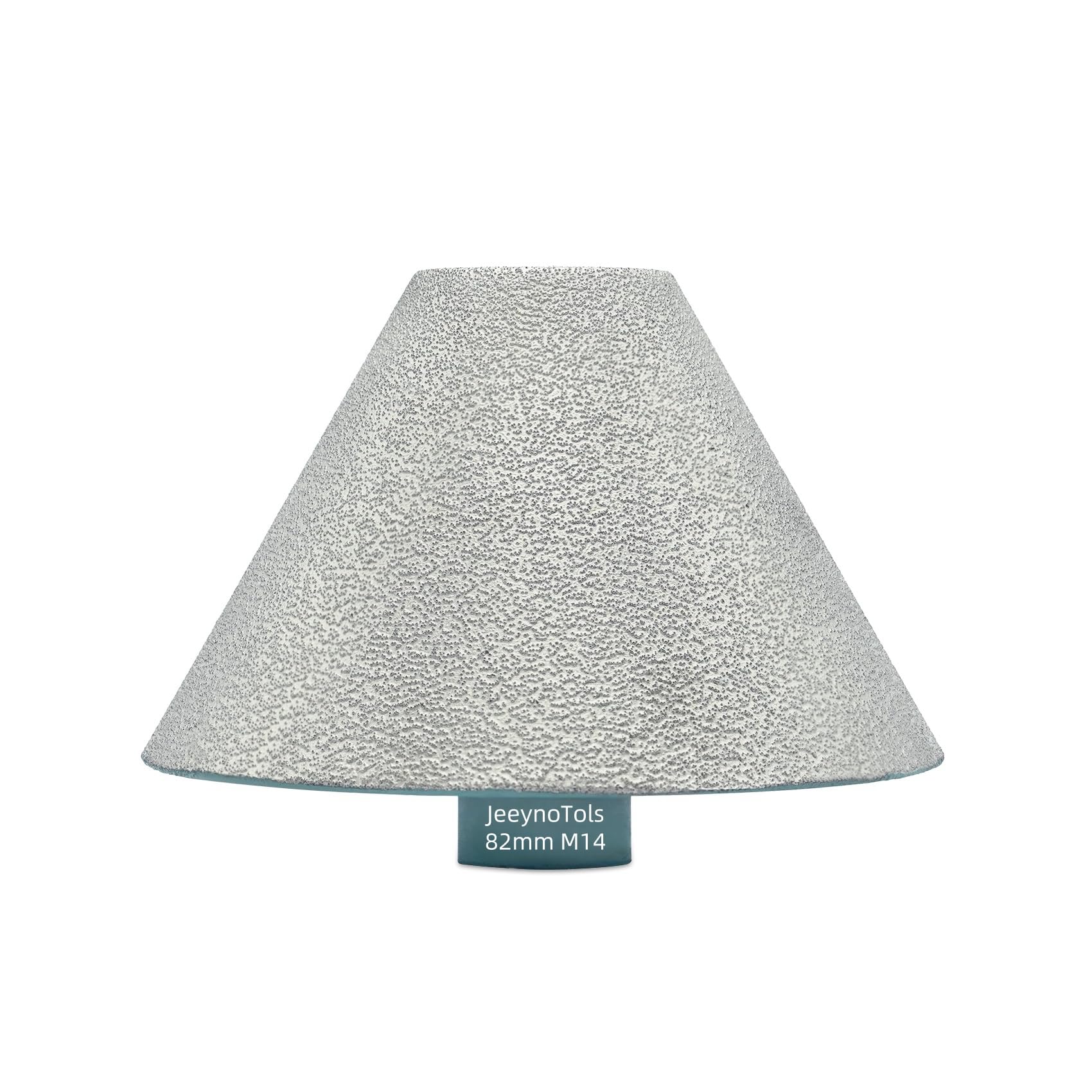 JeeynoTols Diamond Beveling Chamfer Bit - 82mm/3-1/4" Countersink Drill Bit for Enlarging Shaping Granite Marble Tiles Existing Holes, M14 Thread Diamond Cone Tile Bit