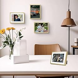 Golden State Art - 5x7 Aluminum Picture Frame