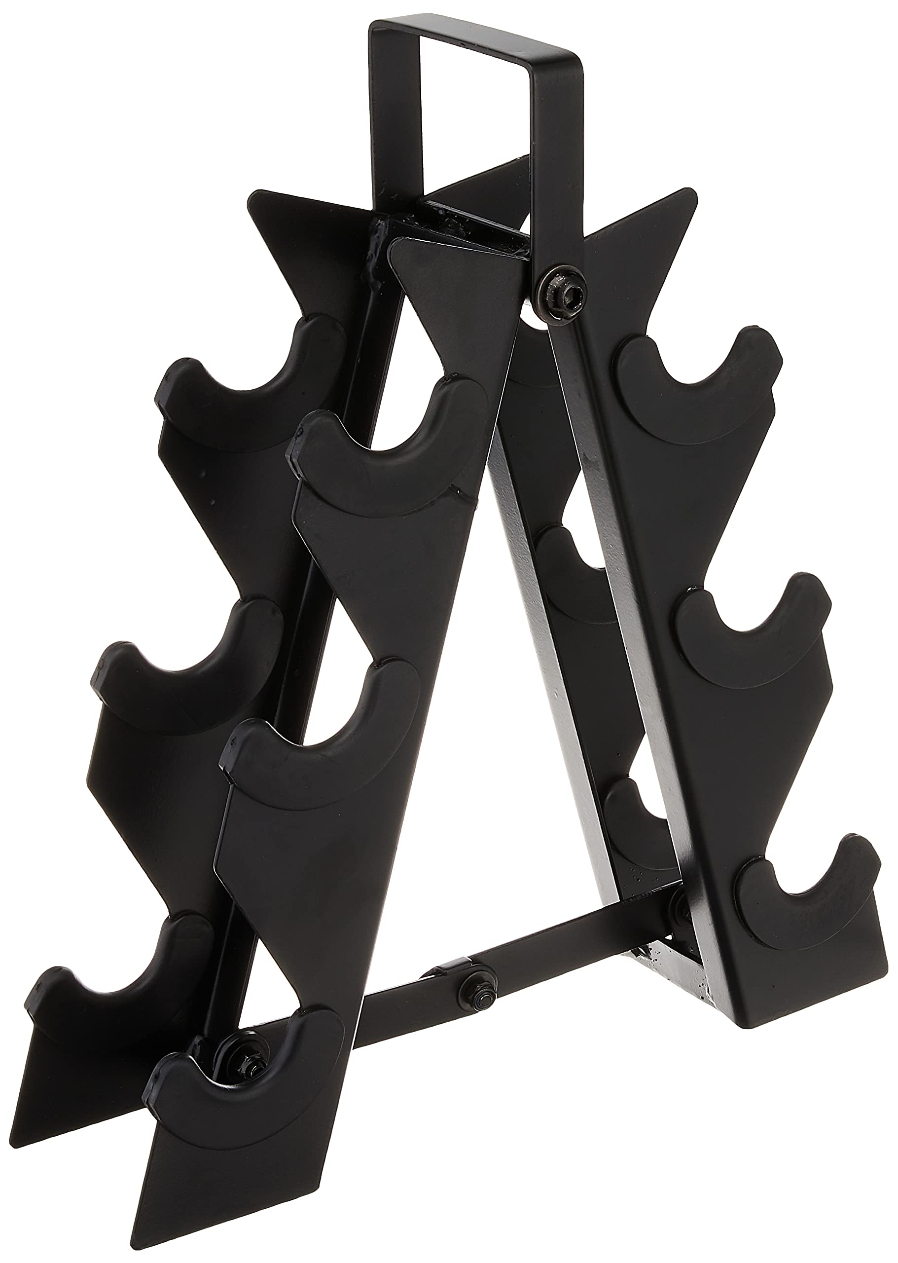 Cap Barbell Metal Dumbbell Stand with Handle | Dumbbell Rack