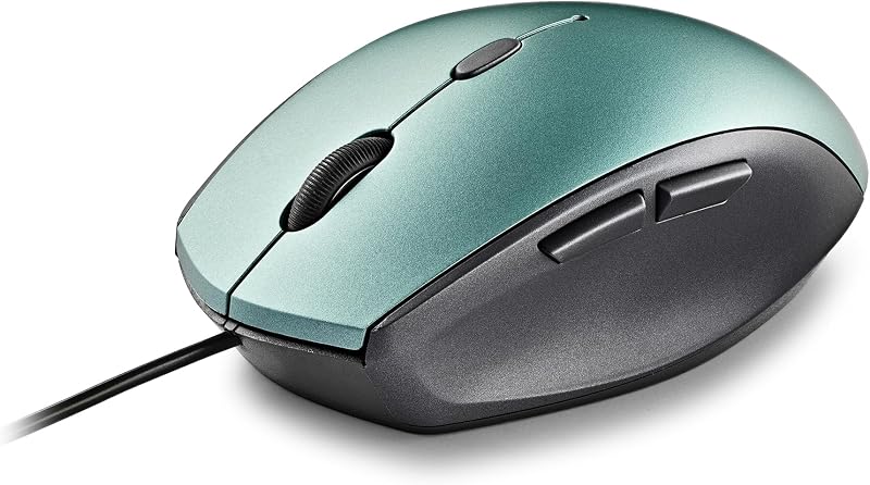 Moth Ice - Rato Ótico com Cabo USB e Adaptador USB-C Incluído
