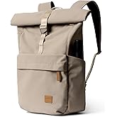 Bellroy Classic Rolltop (commuter backpack with 16” laptop sleeve, luggage pass-through, and two access points) - Tahini