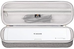 Aproca Grey Portable Hard Storage Case, for Canon ImageFORMULA R10 / ImageFORMULA P-215II Portable Document Scanner