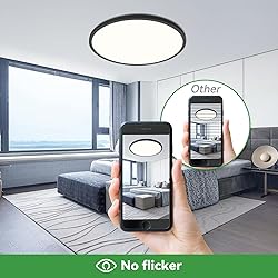 hepside 15.8INCH 2Pack Big Dimmable Flush Mount