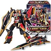 Metal Cardbot W Transforming Robot (Gold Gryphon Bomber Plane NIGHTGRIFFON)