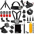 Luxebell Accessories Kit for AKASO EK5000 EK7000 4K WiFi Action Camera GoPro Hero 12 11 10 9 8 7 6 5/Session 5/Hero 4/3+/3/2/