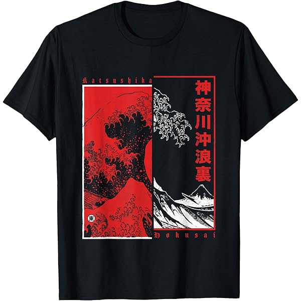 Amazon.com: Japan Style Katsushika Hokusai The Great Wave Off