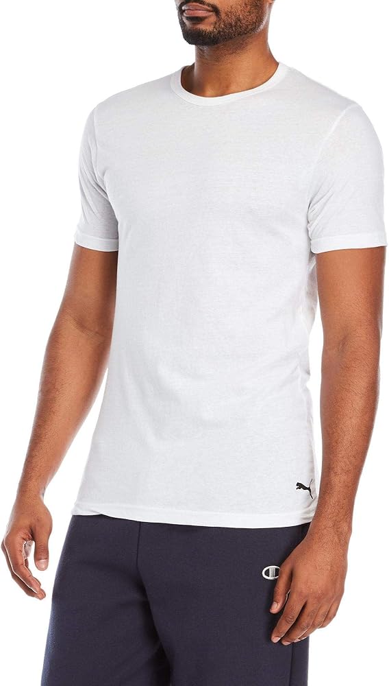 PUMA Mens 3 Pack Crew Neck T-Shirts: Amazon.es: Ropa y accesorios