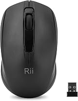 Rii RK200 Wireless Keyboard and Mouse Set 104 Keys UK Layout White view 9